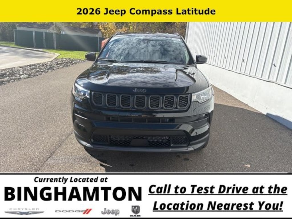New 2026 Jeep Compass Latitude Sport Utility