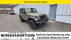 New 2026 Jeep Wrangler Sport Sport Utility for sale in Binghamton, NY