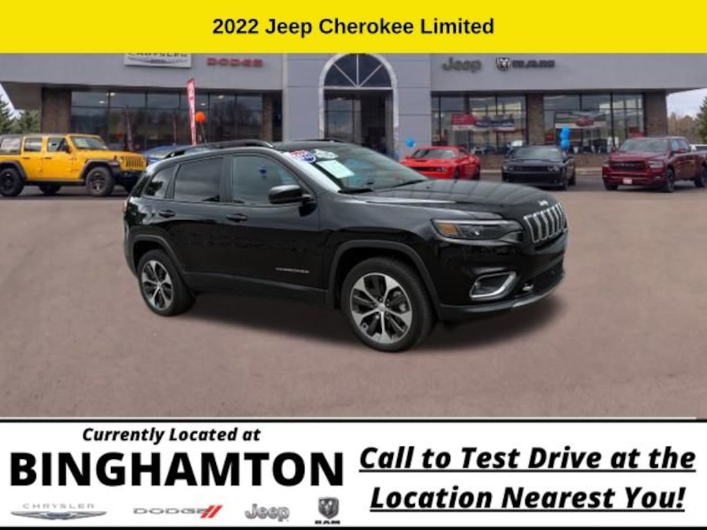 Used 2022 Jeep Cherokee Limited SUV