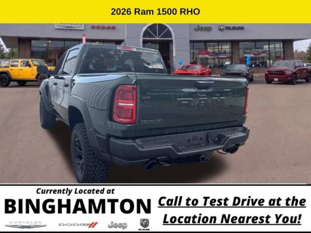 New 2026 Ram 1500 RHO Pickup