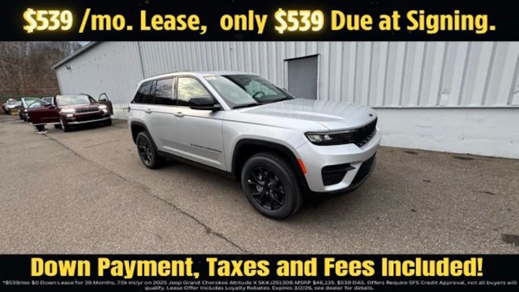 New 2025 Jeep Grand Cherokee Altitude X Sport Utility