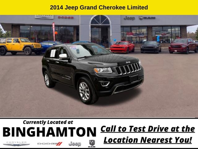 Used 2014 Jeep Grand Cherokee Limited with VIN 1C4RJFBG6EC155918 for sale in Binghamton, NY
