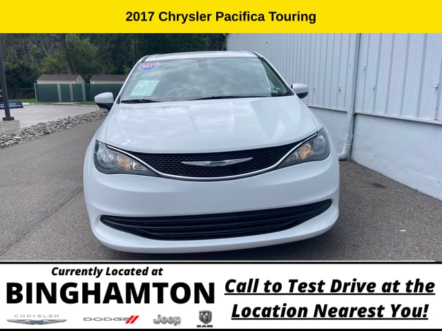 Used 2017 Chrysler Pacifica Touring with VIN 2C4RC1DG4HR522224 for sale in Binghamton, NY