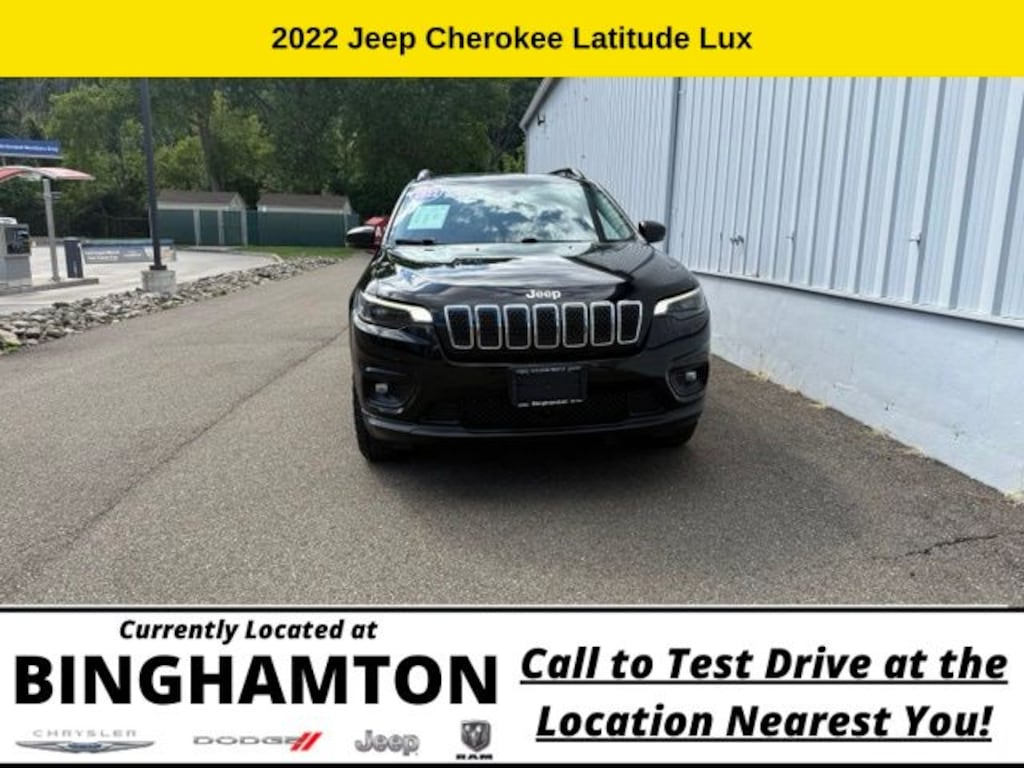 Used 2022 Jeep Cherokee Latitude Lux SUV