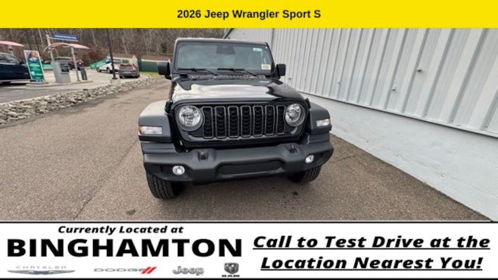 New 2026 Jeep Wrangler Sport S Sport Utility