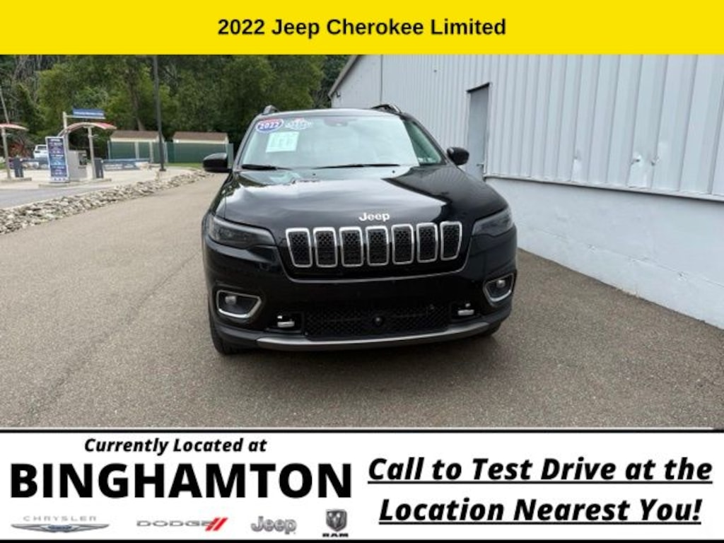Used 2022 Jeep Cherokee Limited SUV