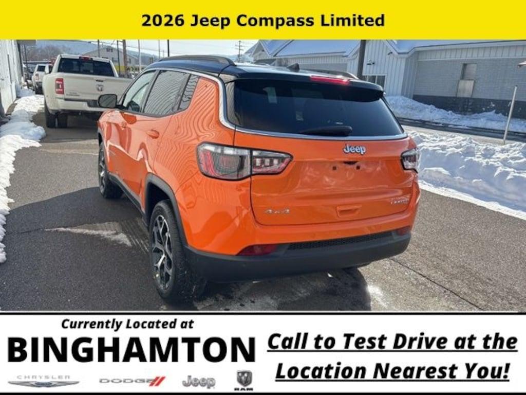 New 2026 Jeep Compass Limited Sport Utility