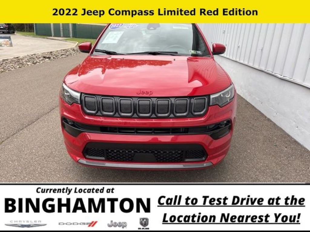 Used 2022 Jeep Compass Limited SUV