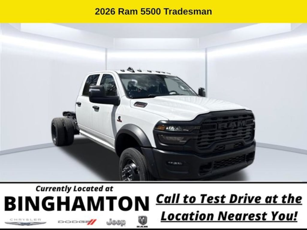 New 2026 Ram 5500HD Tradesman Pickup