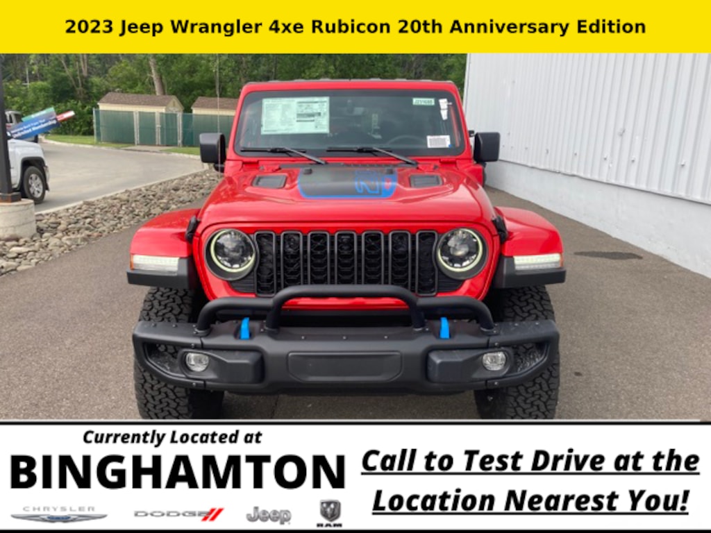 New 2023 Jeep Wrangler RUBICON Sport Utility