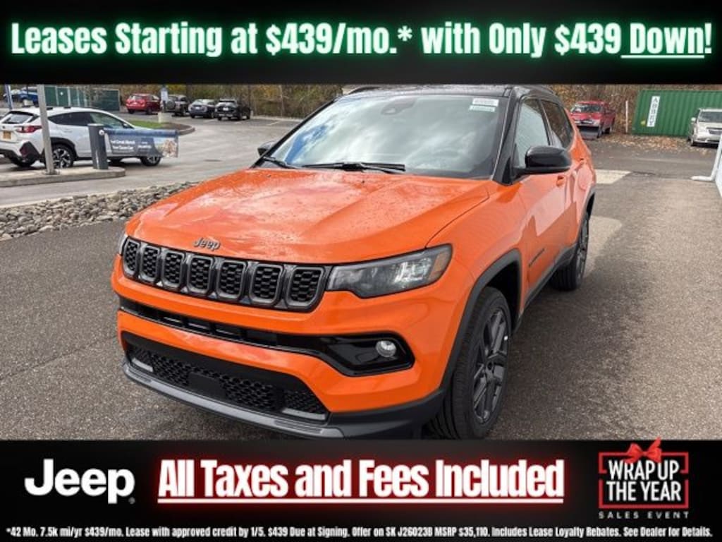 New 2026 Jeep Compass Limited Sport Utility