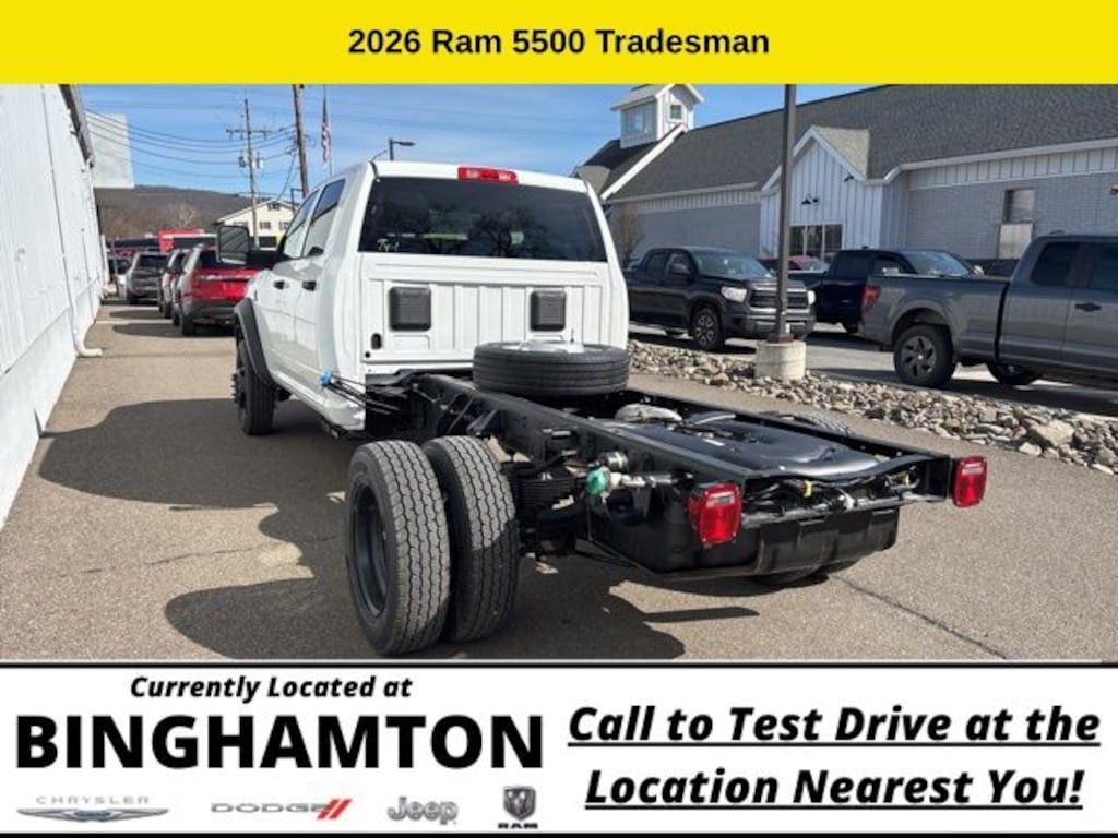 New 2026 Ram 5500HD Tradesman Pickup