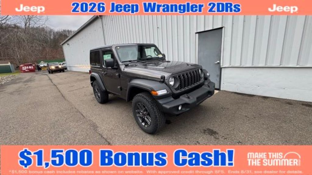 New 2026 Jeep Wrangler Sport S Sport Utility
