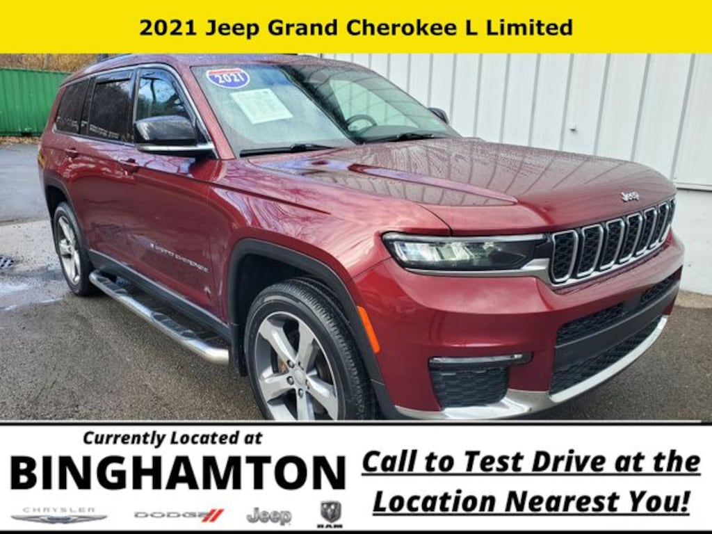 Used 2021 Jeep Grand Cherokee L Limited SUV