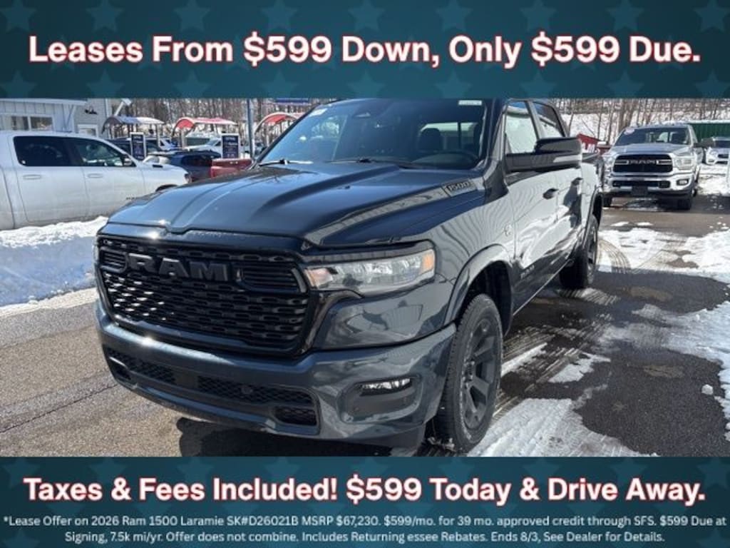 New 2026 Ram 1500 Big Horn/Lone Star Pickup