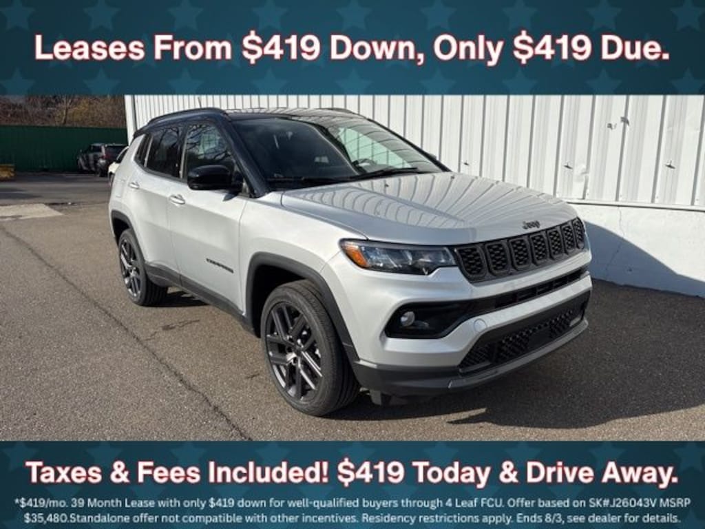 New 2026 Jeep Compass Limited Sport Utility