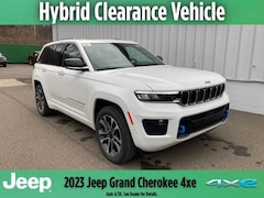New 2023 Jeep Grand Cherokee Overland 4xe Sport Utility for sale in Binghamton, NY