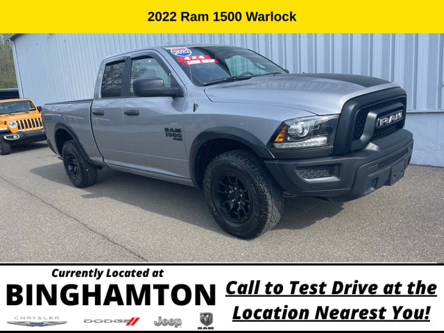 Used 2022 RAM Ram 1500 Classic Warlock with VIN 1C6RR7GG0NS121042 for sale in Binghamton, NY