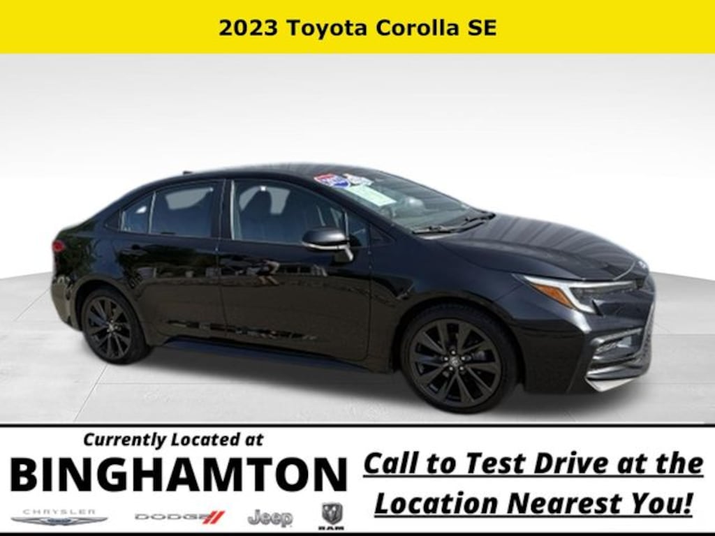 Used 2023 Toyota Corolla SE Sedan