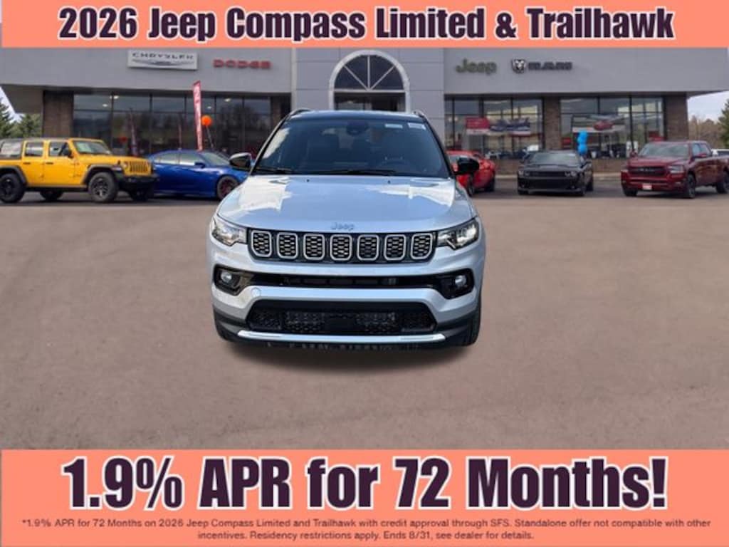 New 2026 Jeep Compass Limited Sport Utility