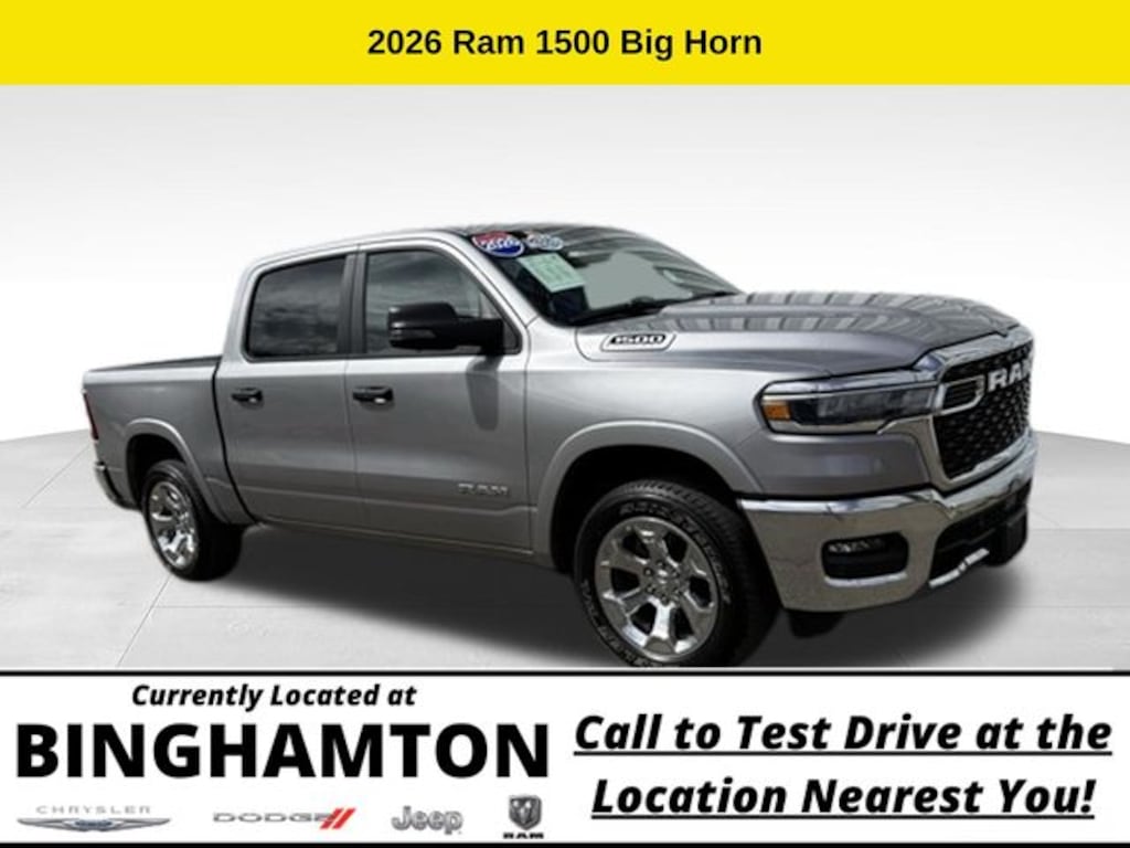 Used 2026 Ram 1500 Big Horn/Lone Star Truck Crew Cab