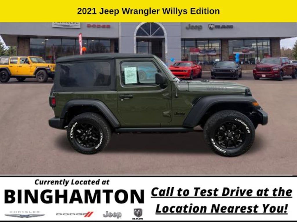 Used 2021 Jeep Wrangler Sport SUV