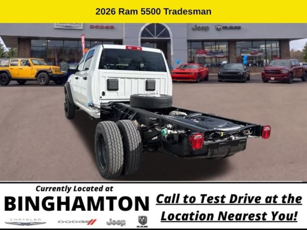 New 2026 Ram 5500HD Tradesman Pickup