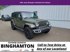 Used 2021 Jeep Wrangler 4xe Sahara SUV for sale in Binghamton, NY