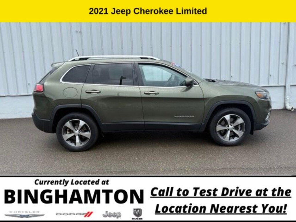 Used 2021 Jeep Cherokee Limited SUV