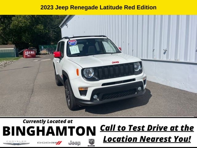 Used 2023 Jeep Renegade Red Edition with VIN ZACNJDB16PPP54554 for sale in Binghamton, NY
