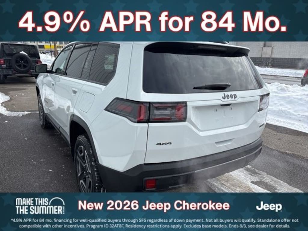 New 2026 Jeep Cherokee Limited Sport Utility