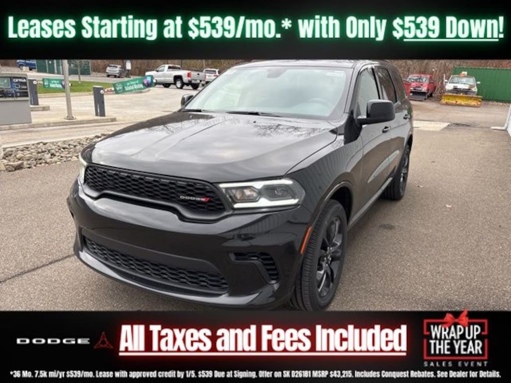 New 2026 Dodge Durango GT Sport Utility