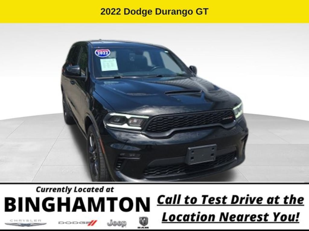 Used 2022 Dodge Durango GT SUV