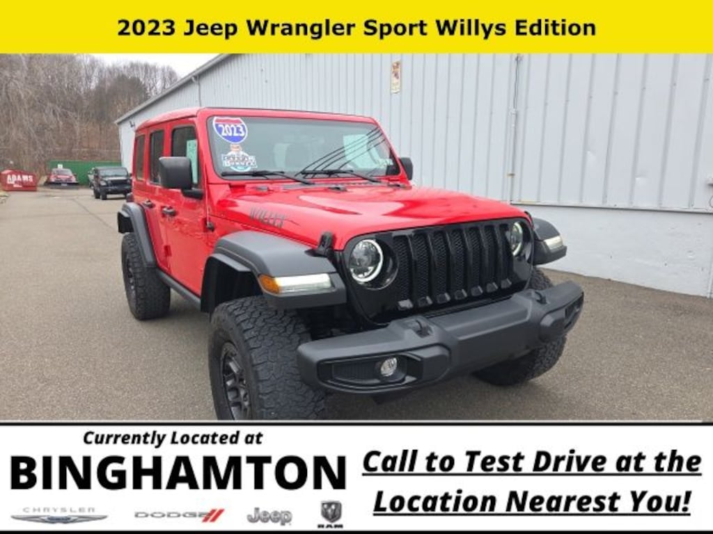 Used 2023 Jeep Wrangler Sport SUV