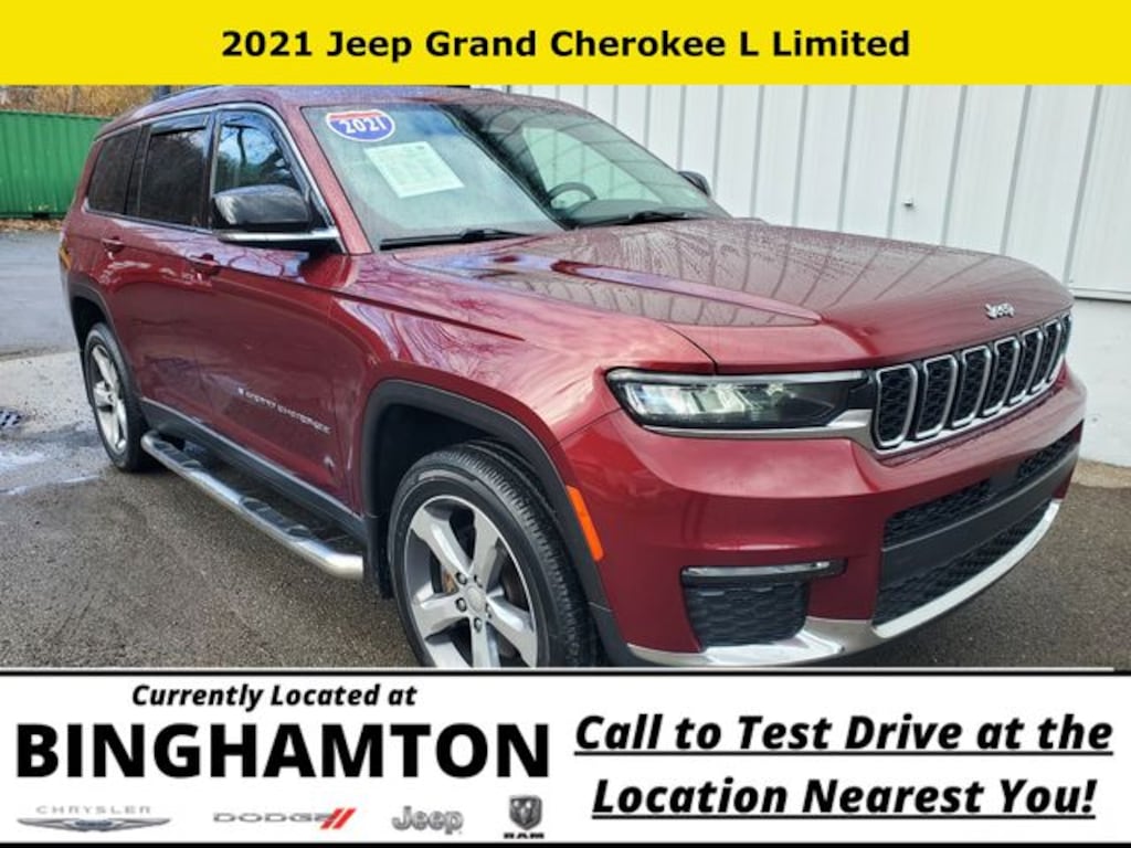 Used 2021 Jeep Grand Cherokee L Limited SUV