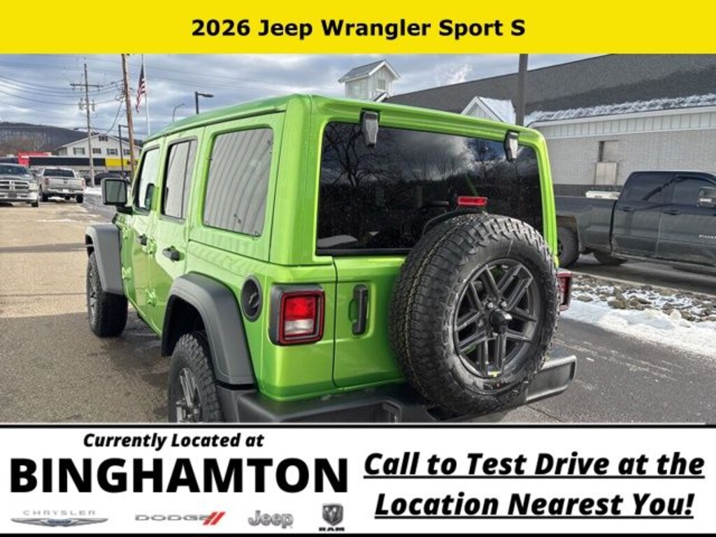 New 2026 Jeep Wrangler Sport S Sport Utility