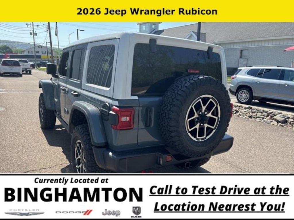 New 2026 Jeep Wrangler Rubicon Sport Utility