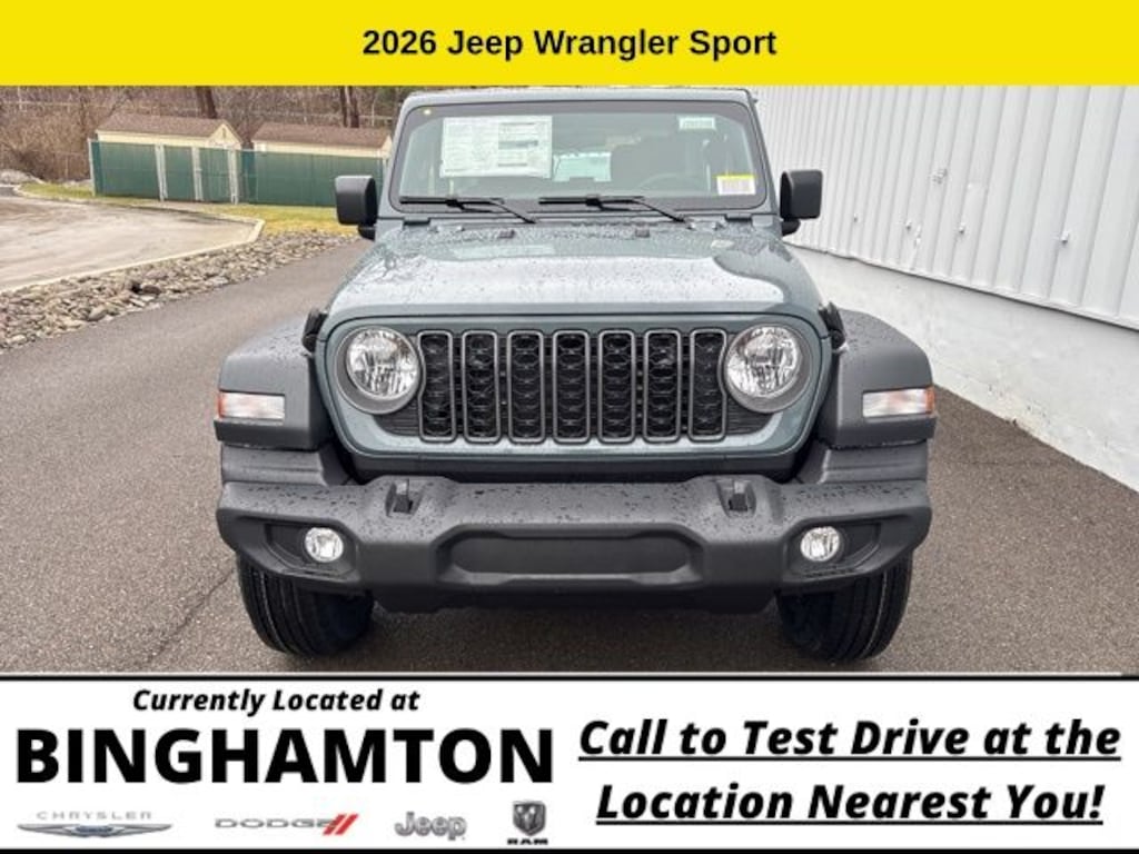 New 2026 Jeep Wrangler Sport Sport Utility