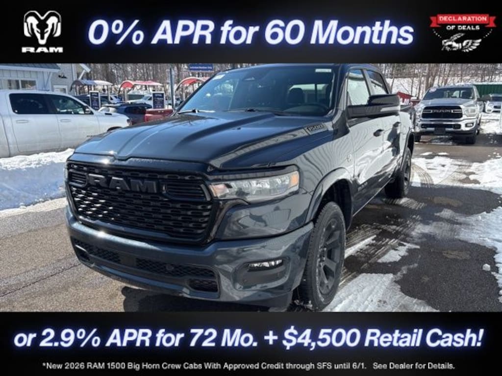New 2026 Ram 1500 Big Horn/Lone Star Pickup