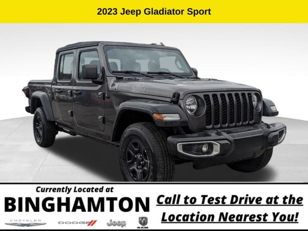 Used 2023 Jeep Gladiator Sport Truck Crew Cab