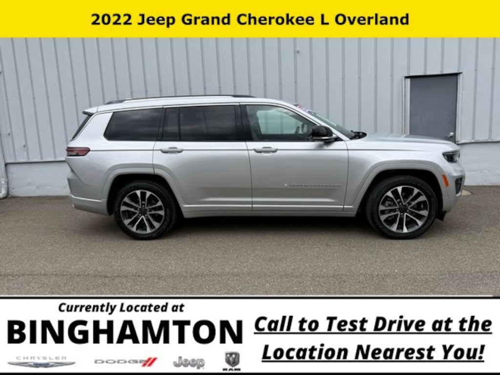 Used 2022 Jeep Grand Cherokee Overland SUV