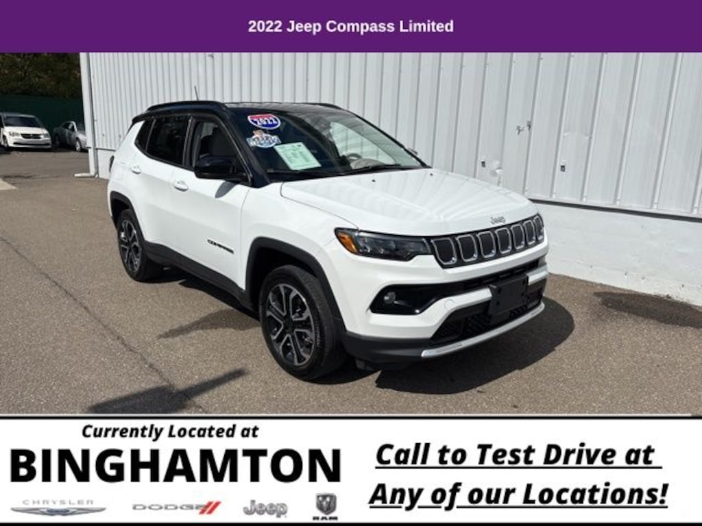 Used 2022 Jeep Compass Limited SUV