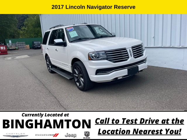 Used 2017 Lincoln Navigator Reserve with VIN 5LMJJ2LT3HEL09696 for sale in Binghamton, NY