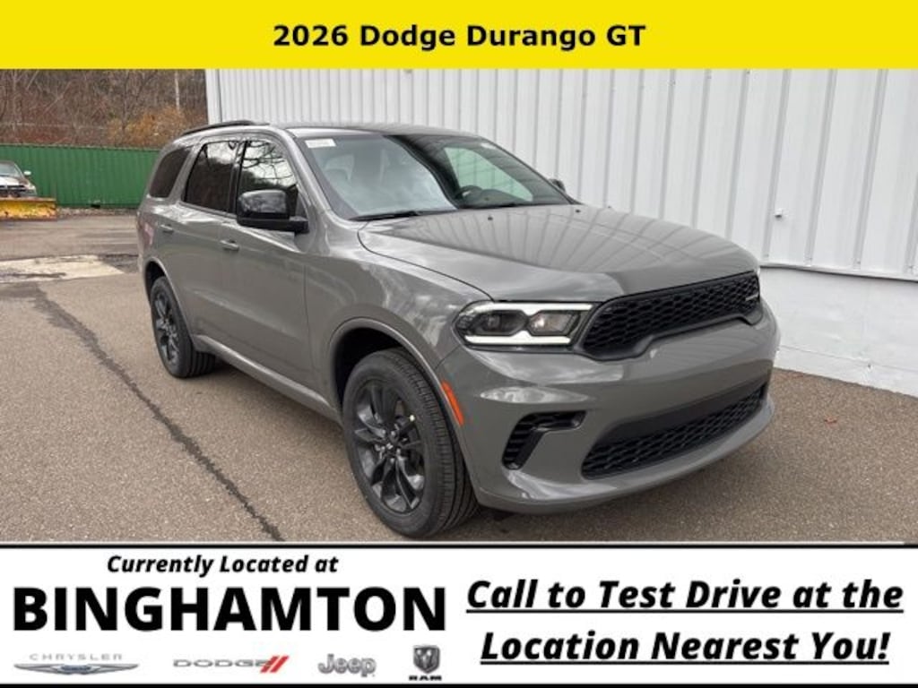New 2026 Dodge Durango GT Sport Utility