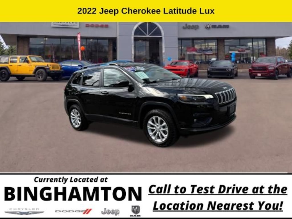 Used 2022 Jeep Cherokee Latitude Lux SUV