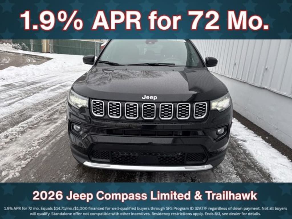 New 2026 Jeep Compass Limited Sport Utility