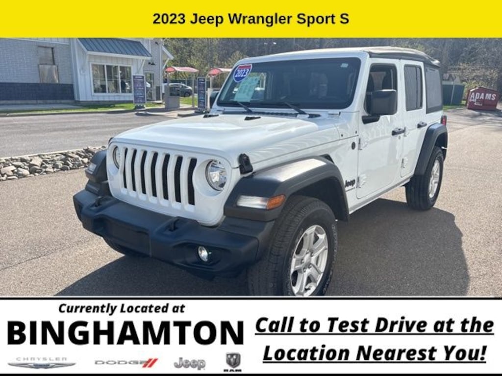 Used 2023 Jeep Wrangler Sport SUV