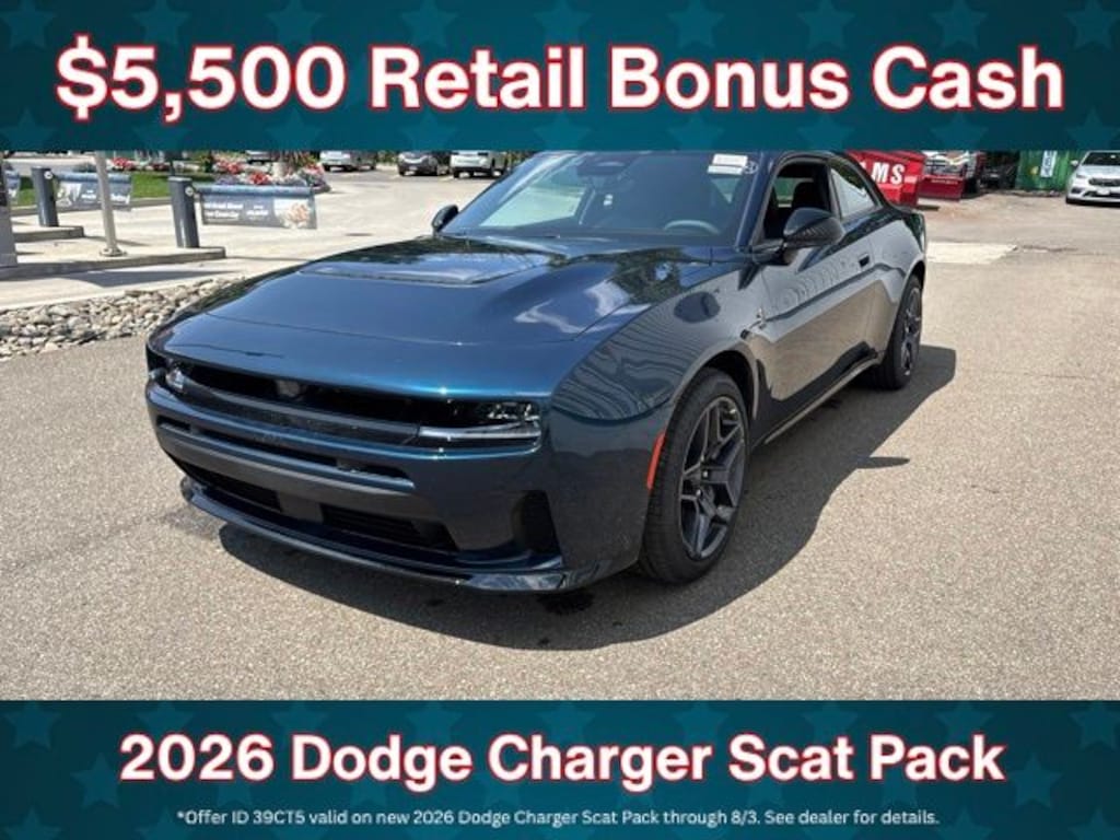 New 2026 Dodge Charger Scat Pack Coupe