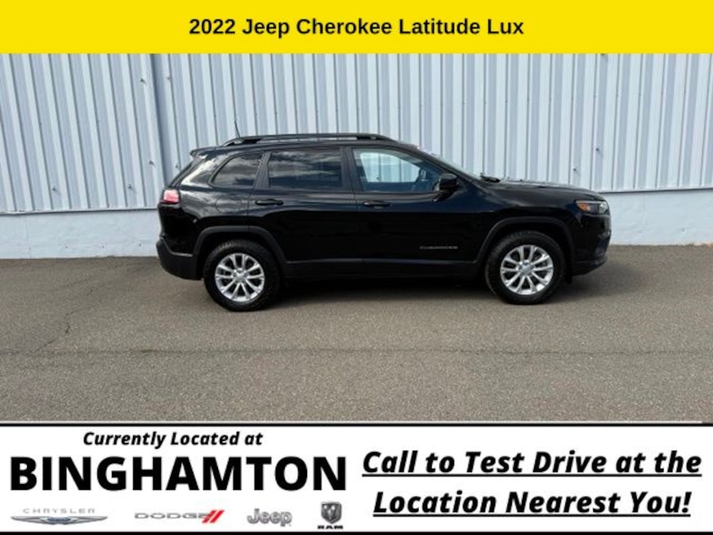 Used 2022 Jeep Cherokee Latitude Lux SUV