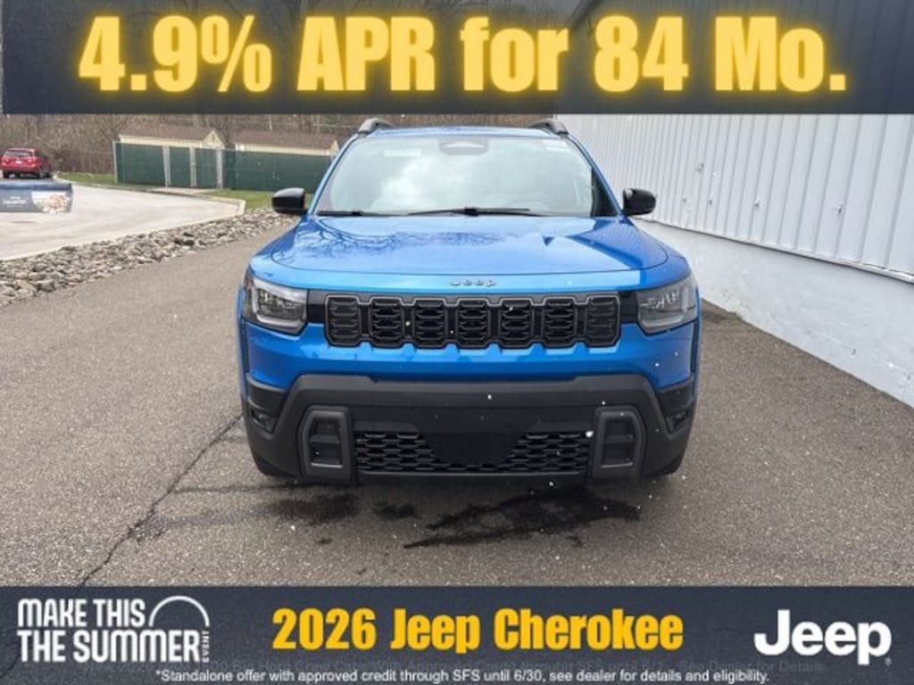 New 2026 Jeep Cherokee Limited Sport Utility